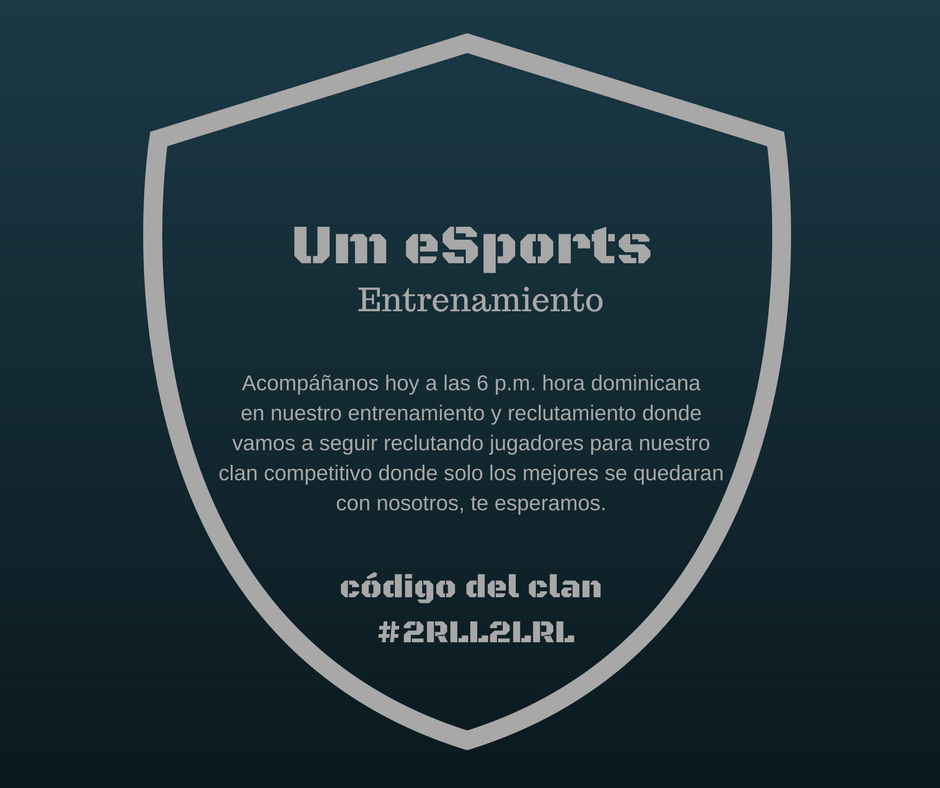 esports_um's tweet photo. Te esperamos! https://t.co/OmH55rx8AV