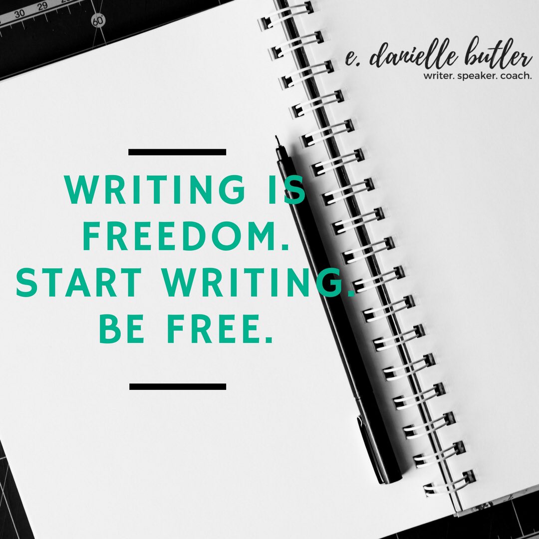 EvyDaniB's tweet photo. Write freely! #HappyIndependenceDay #writingcoach #melaninbloggers #momwriter #mompreneur #justwriteitalready https://t.co/uieRriRp5D
