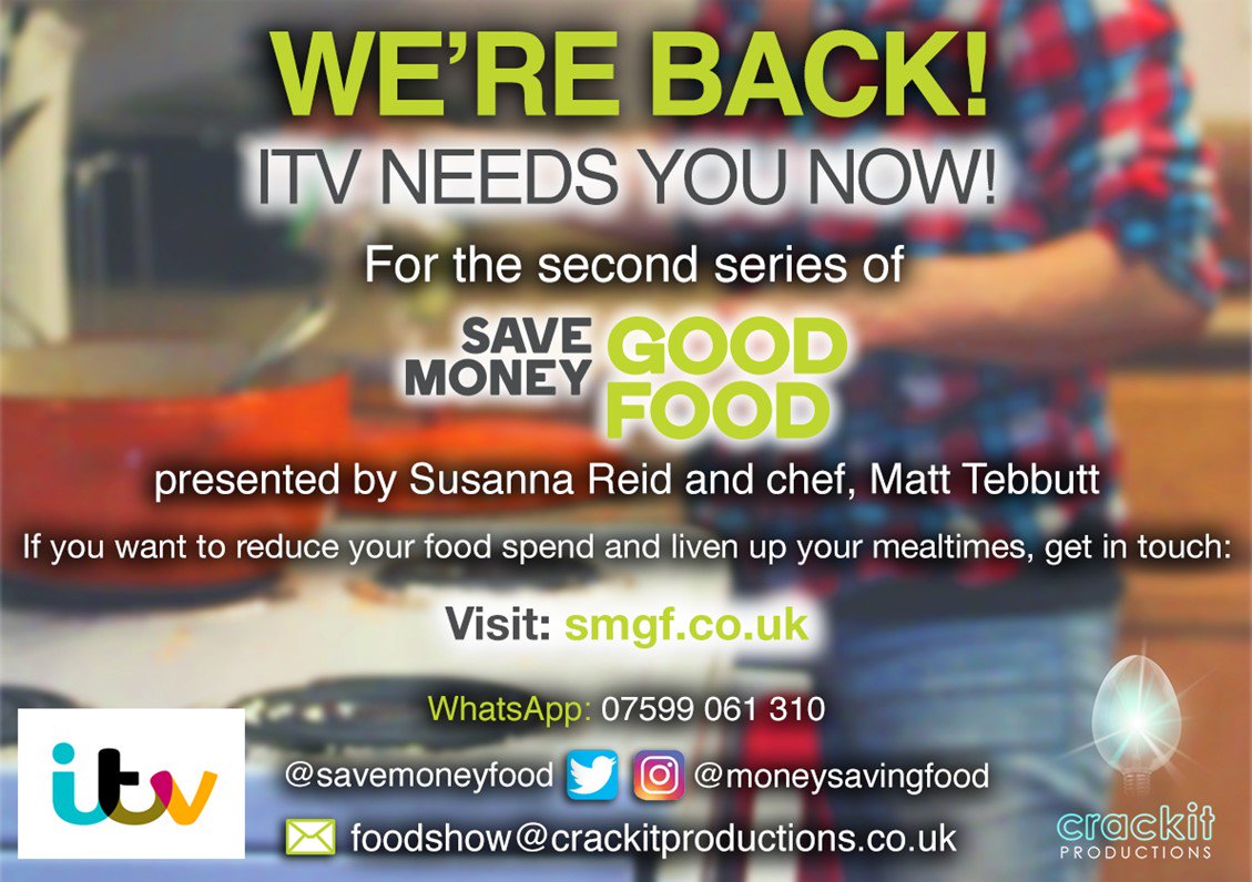 DK_Models's tweet image. ITV are looking for a new family to star Save Money: Good Food 🛒🥙
To apply, please use the below link!
smgf.co.uk