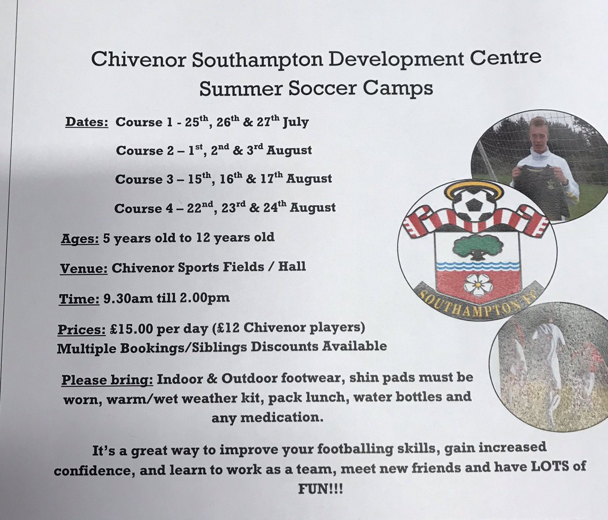 Chivenor Soccer School tweet media