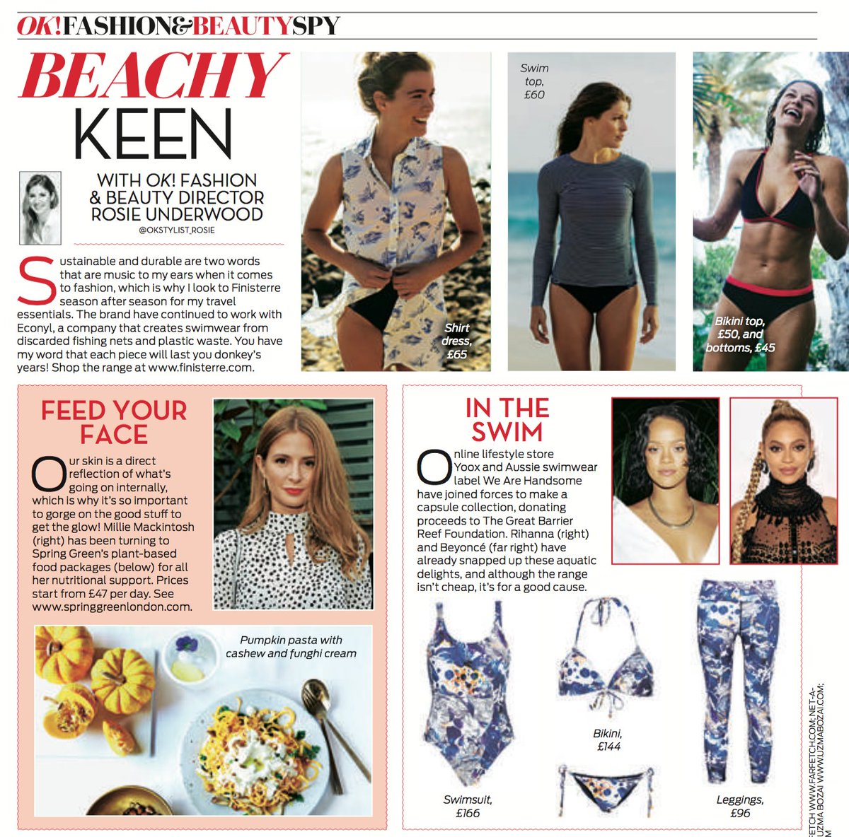 SpringGreenLDN's tweet image. Did you spot Spring Green in @OK_Magazine this week?