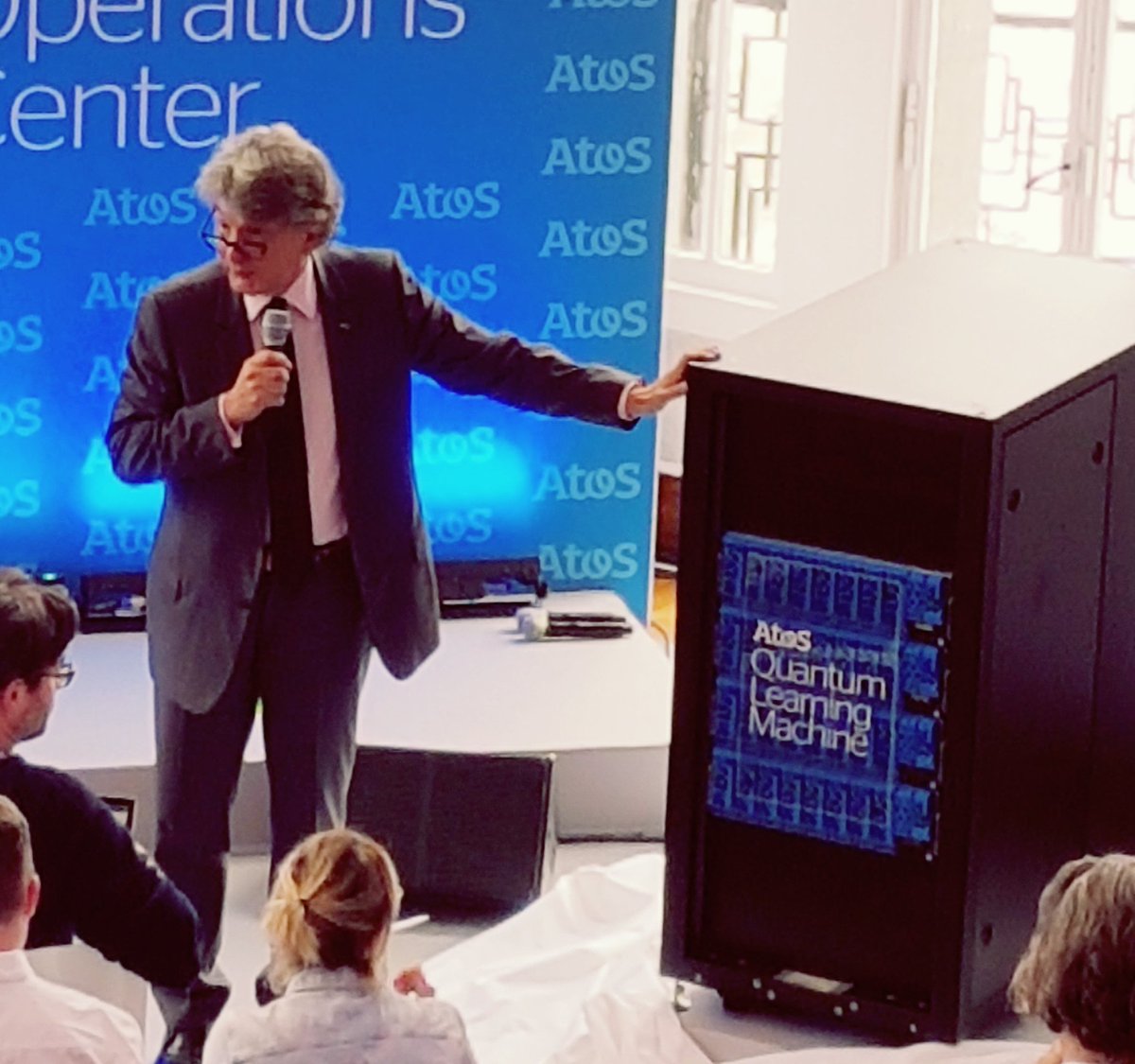 Meet <a href="/Atos/">Atos</a> Quantum Learning Machine. How did the 2 options 0 &amp; 1 revolutionize things? Think quantum &amp; realize the impossible!#AtosTechDays