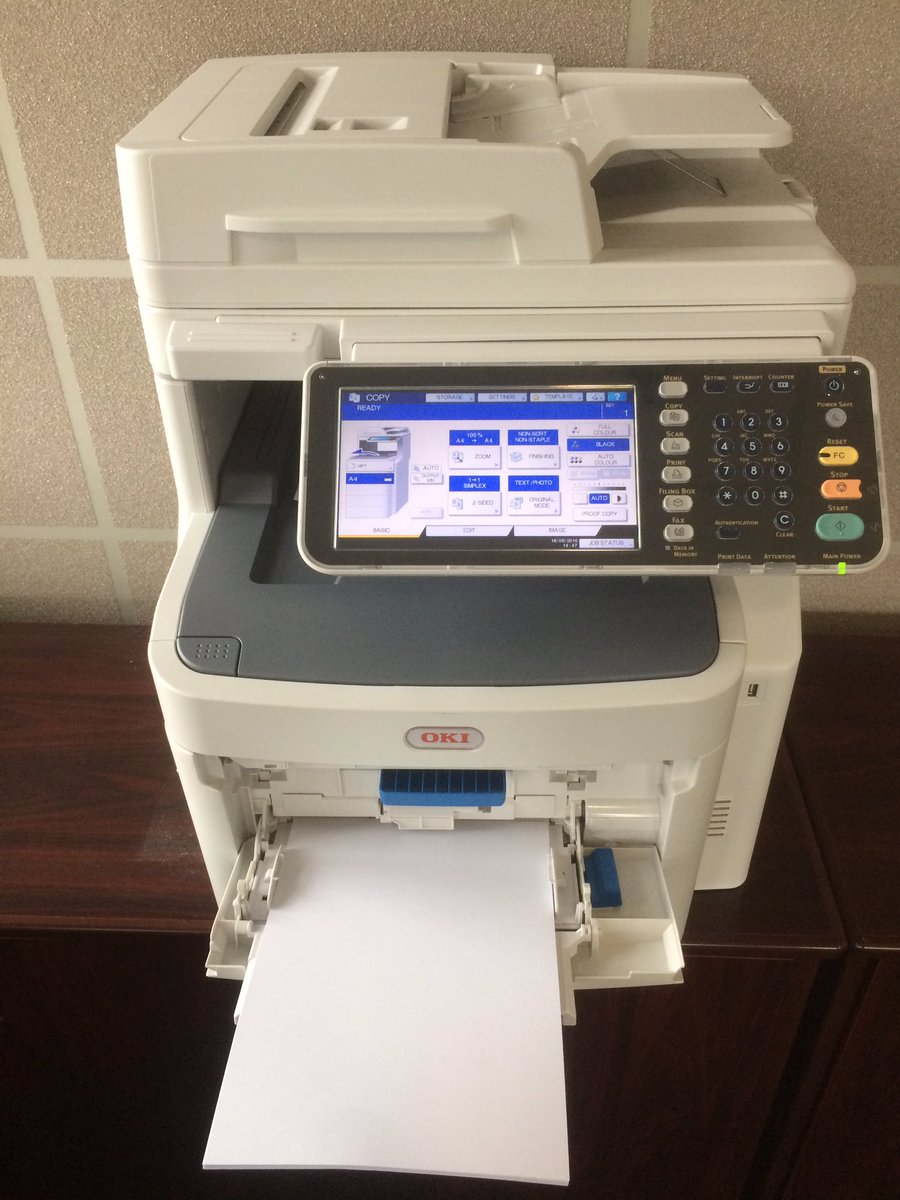paulmatrix247's tweet photo. New #Printer from @SharplesGroupUK @ToshibaUK and @OKIUK_Ireland #HighQuality #Efficient #LeadersNotJustCopiers https://t.co/e7Eb1e5E7o