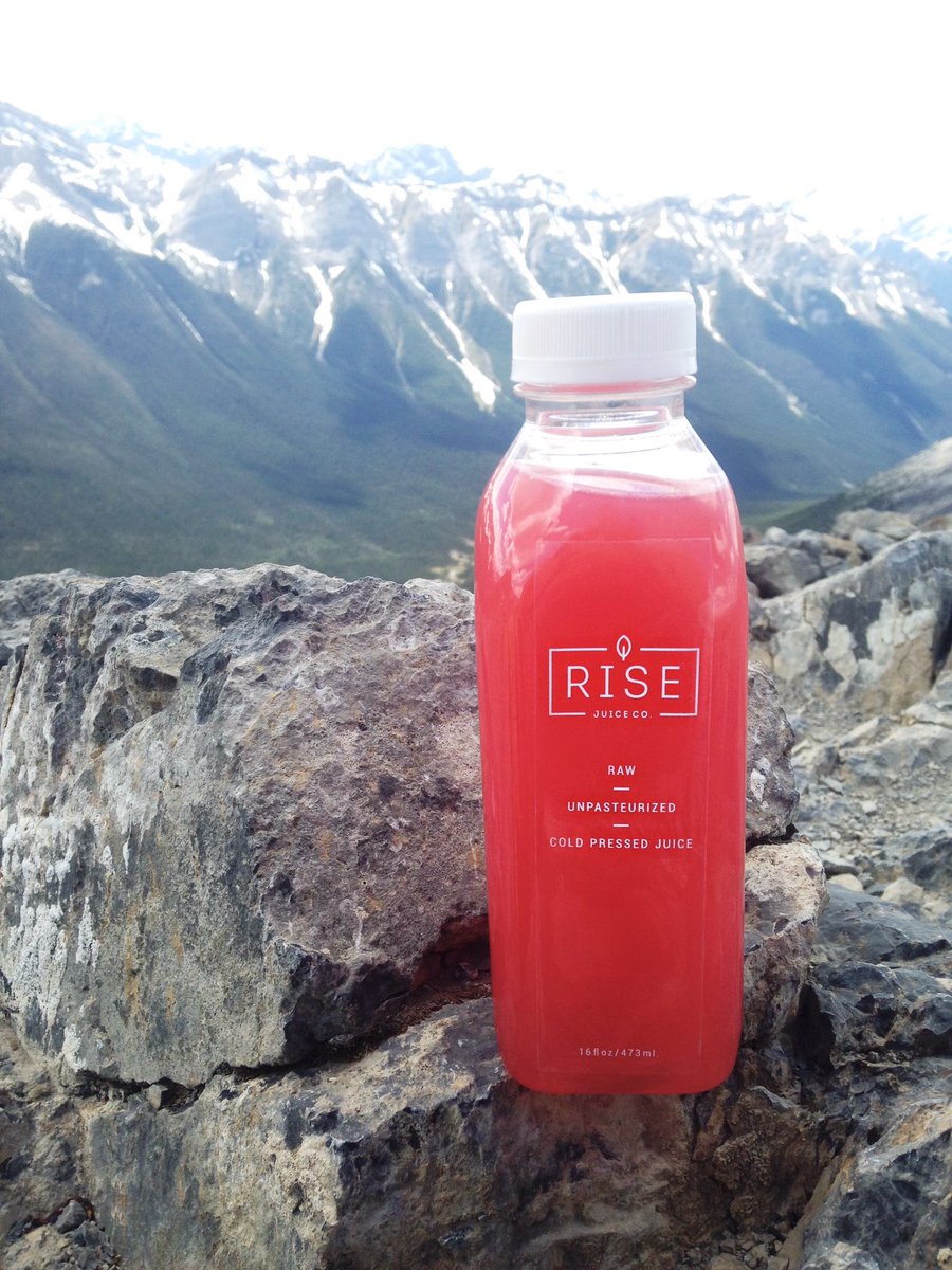 We all know the best views come after the hardest climbs!! // What ADVENTURES did you get up to this long weekend? #RiseJuiceCo