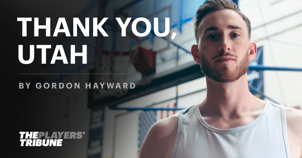 Gordon Hayward's Free Agency Announcement: playerstribu.ne/GHayward