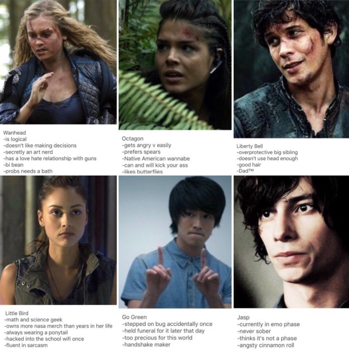 glossybobby's tweet image. tag urself im murpher #the100 #tagurself