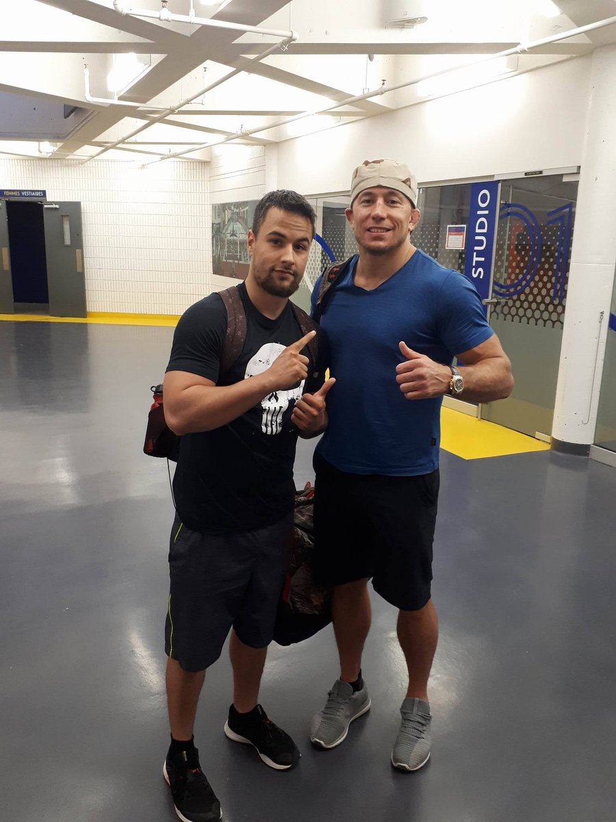 philwuxing's tweet photo. When you are training at the right places! GSP! Follow me on instagram : philwuxing https://t.co/iErlxTVnos