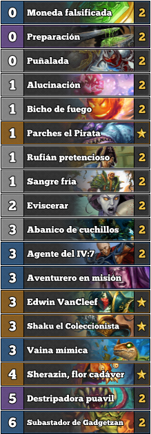 HSDecksNET's tweet photo. Esta  Miracle Rogue nos llega de la mano de @Surrender_HS , utiliza bicho de fuego para un early más fuerte. https://t.co/SpHNK3RQiM https://t.co/Ztj4XK4UUS