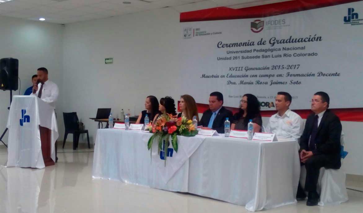 La UPN SLRC celebró la octava generación de la Maestría en Educación con Campo en Formación Docente ifodes.edu.mx/nota.php?nota=…