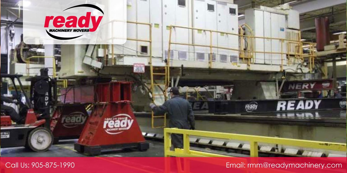MachineryM0vers's tweet image. Ready Machinery &amp;amp; Equipment will not only offer #MachineRelocation services but can also store your equipment for you.