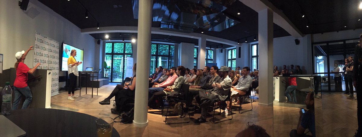 marionfroehlich's tweet photo. Frederike Wanstrath sharing her 10 insights designing @SAPICPHealth. Let's celebrate #IxDAberlin number 60 at #SAPdatapace tonite! https://t.co/aGhj5WJhX7