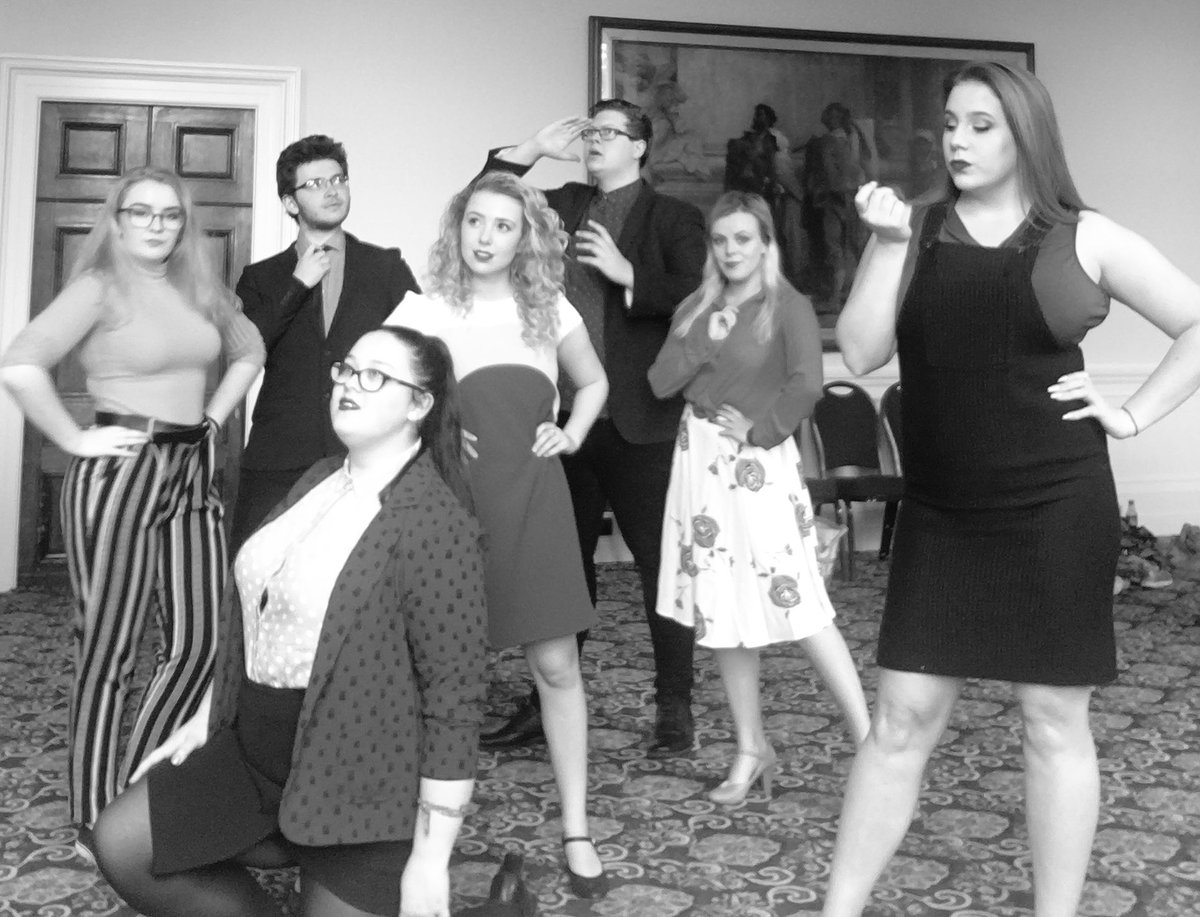 DoubleEdgeMT's tweet photo. @mrstandler @rachelJgriff @EHUPerfArts 

Ready for our St George's Hall Performance 💃🏼🎼 https://t.co/cQEUXEdU6V