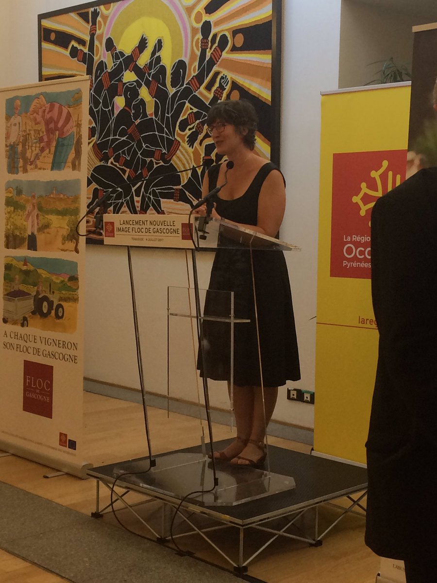 FlocdeGascogne's tweet photo. Valérie Bossé, consultante marketing, présente le projet de BD #FdeG #Toulouse https://t.co/AgSXrveIyT