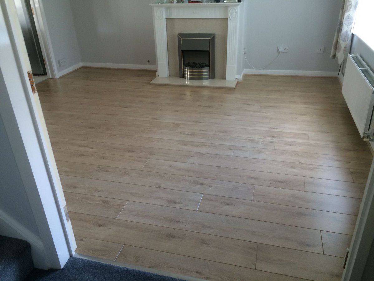Another great product from <a href="/iLoveEveryStep/">Lifestyle Floors</a> and a great job from our fitters in Yate. Chelsea Laminate in Traditional Oak #ourwork #homeware