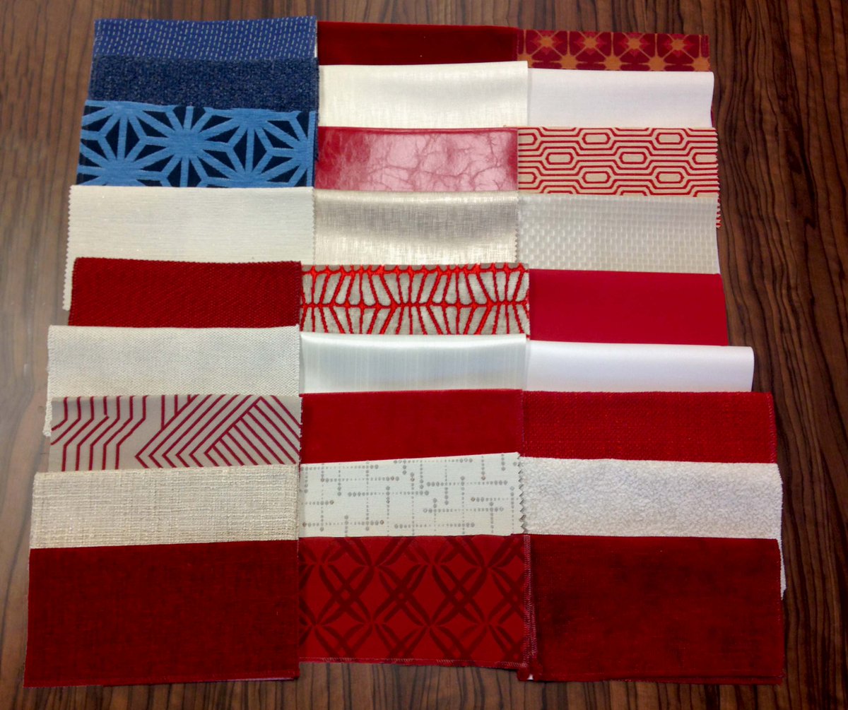OKellyKasprak's tweet photo. Fun with Red, white, & blue fabrics! Hope everyone is having a great #4thofjuly! #texiledesign https://t.co/h787KMvjNL