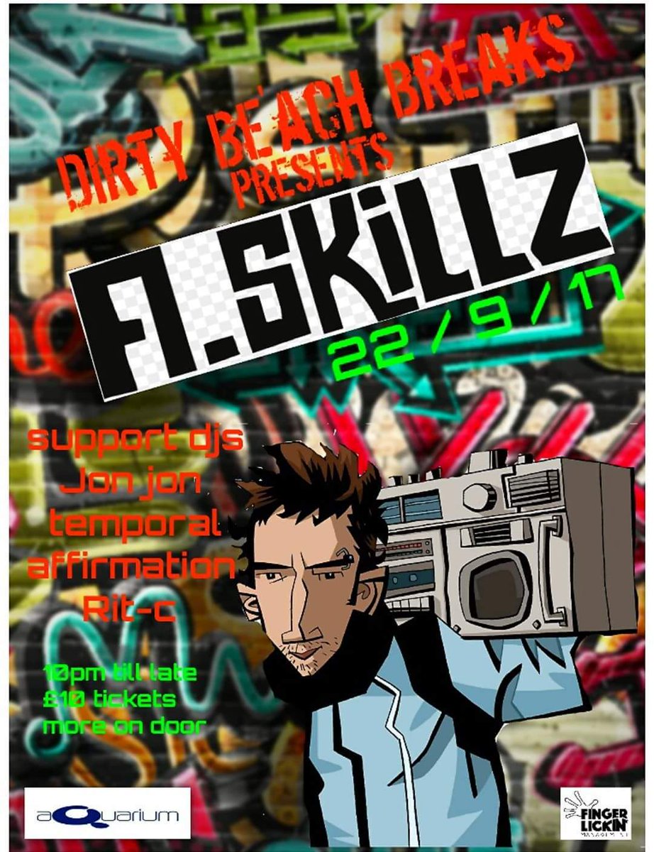 Ooosh our next night <a href="/AchDirty/">Dirty Be'ach</a> <a href="/TheAquariumLive/">The Aquarium</a> <a href="/A_SKILLZ/">A.Skillz</a>