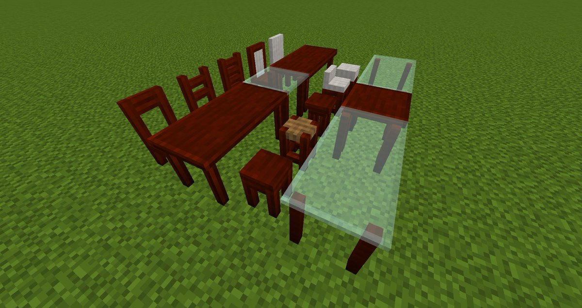 wiliv75's tweet image. #Emporium is growing! New wooden stools, stairs and tables! #moddev #Minecraft