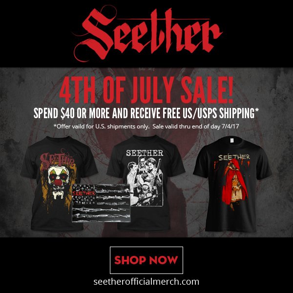 Shop now at seetherofficialmerch.com!