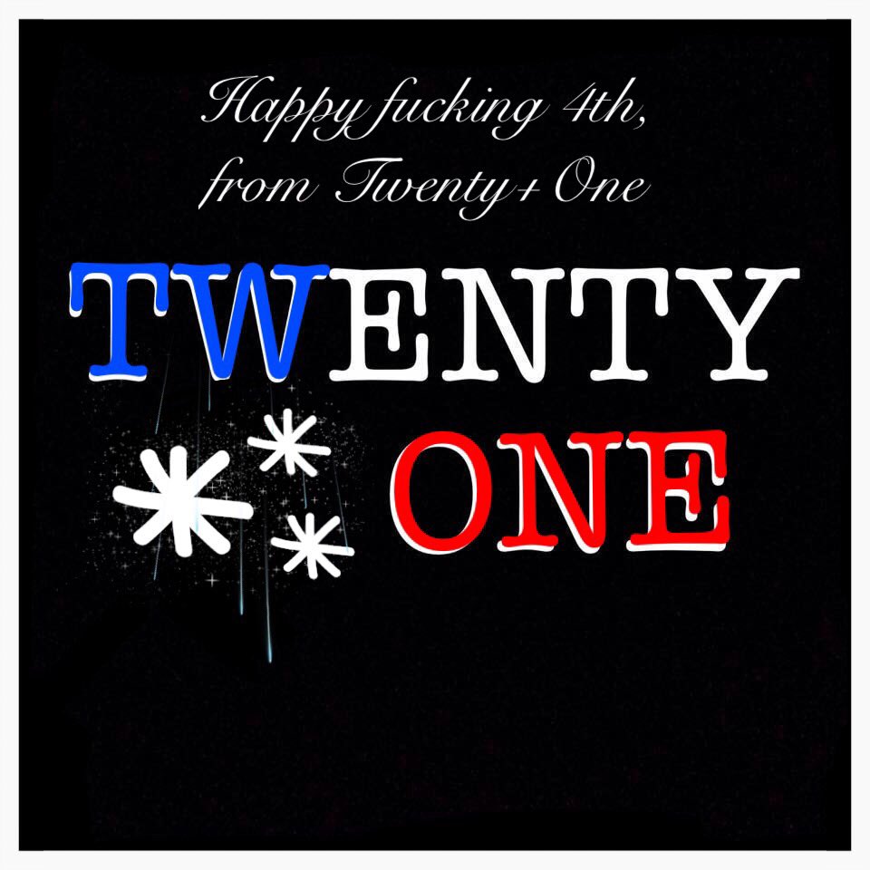 twenty_plus_one's tweet photo. Happy fucking 4th of July! #merica https://t.co/lnSDF1mUNC