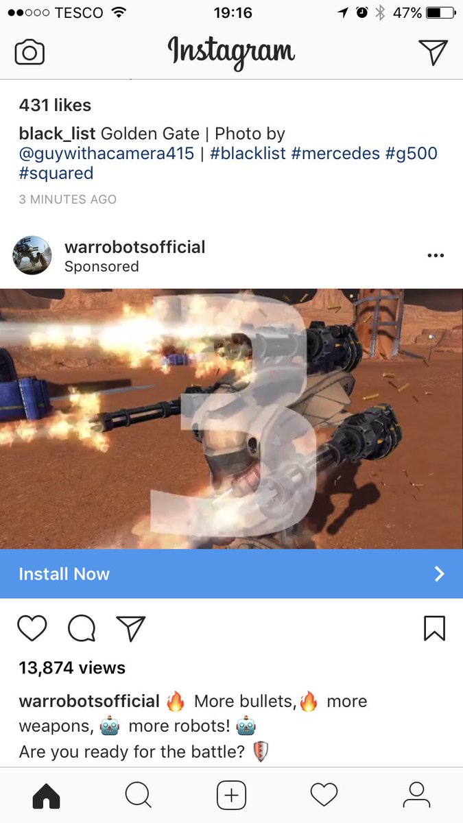 mattwiggins's tweet photo. Seriously @instagram , what's with all the mobile game chuff. Everyone reported as spam 💩💩💩 https://t.co/1LsB6jC77z