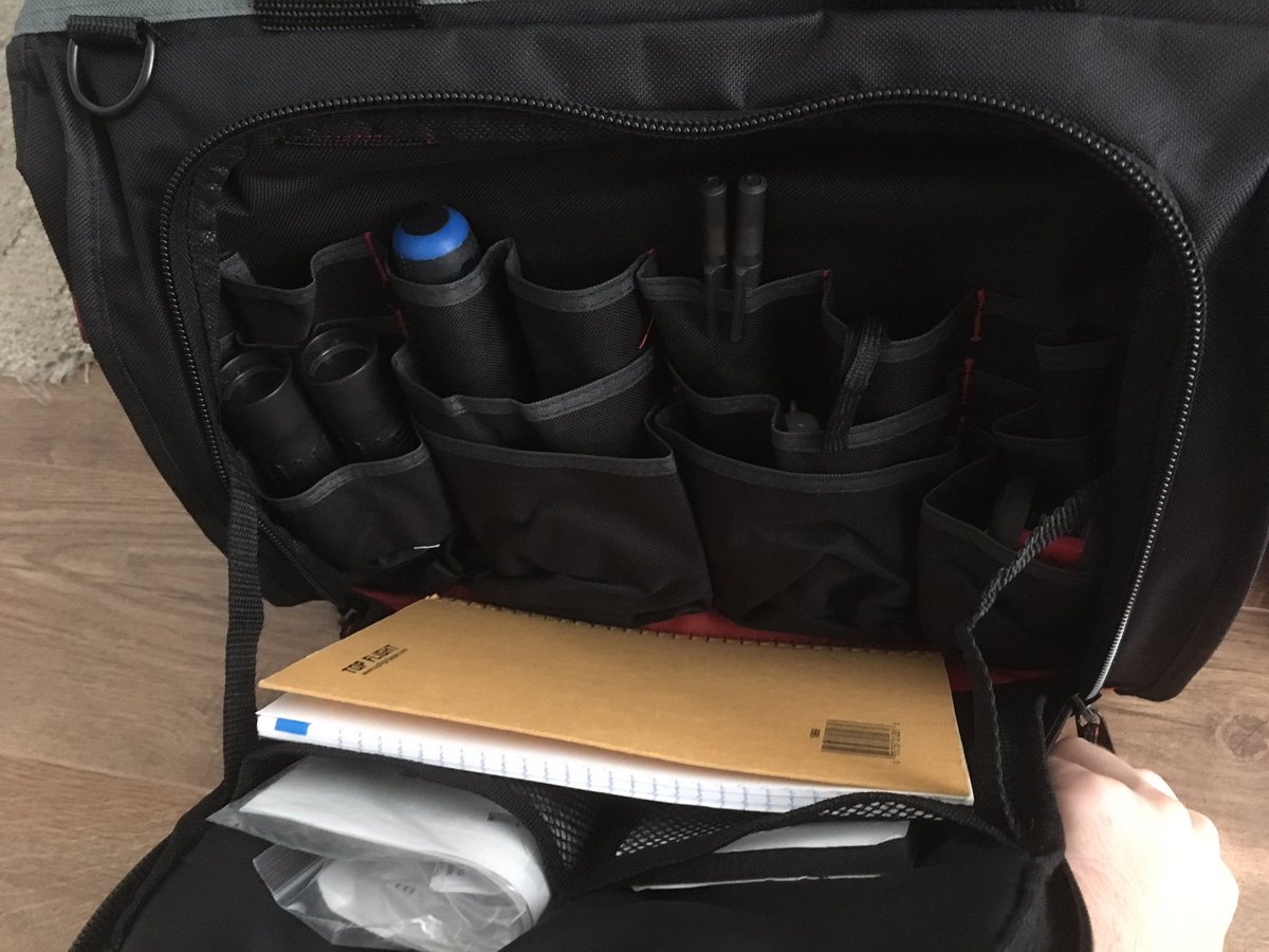 inspectormose's tweet image. So happy with my new Toll bag to keep me organized! #homeinspections