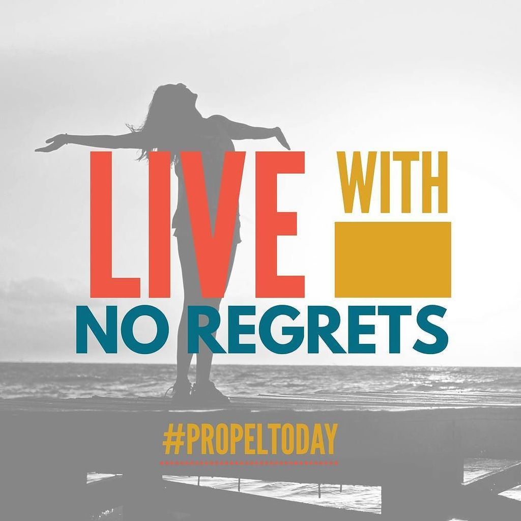 PROPELToday's tweet photo. No Regrets...Live on Purpose  #PROPELTodayNo Regrets...Live on Purpose  #PROPELToday https://t.co/vK5cTjcyiT