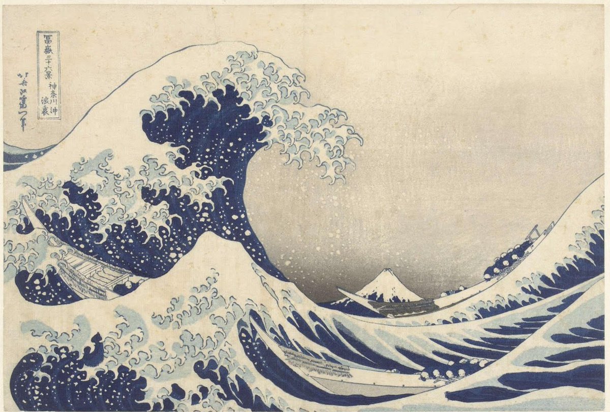 MuseloopApp's tweet image. Can you name this artwork? Katsushika Hokusai is included in a project to make 2,500 Japanese prints accessible ow.ly/2RQj30dgVBN