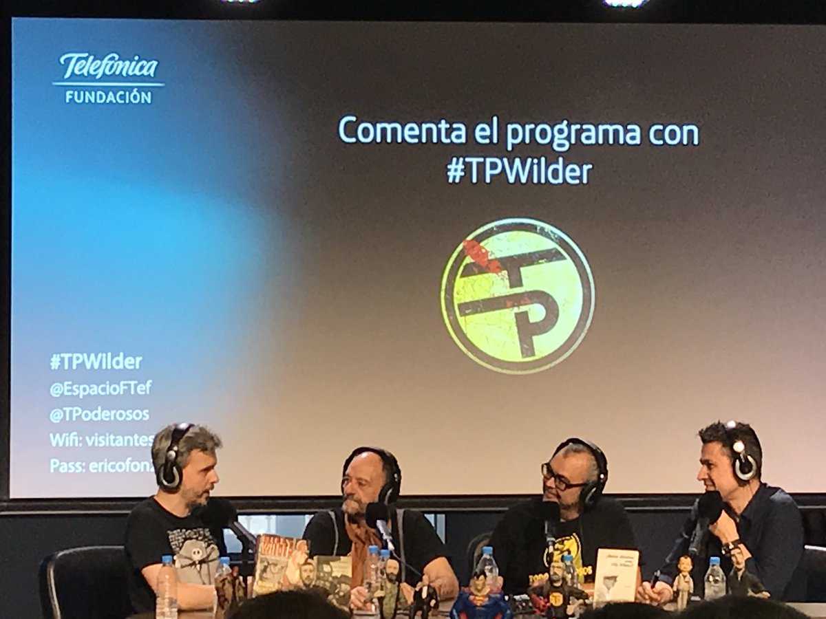 Lekandis's tweet photo. Mi primer @TPoderosos en directo, tan divertido y genial como me esperaba. Primero pero no último, repito seguro. ¡Gracias! #TPWilder https://t.co/Eoa2qeDHhA