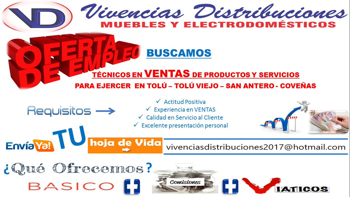 Vivencias5's tweet photo. #tolu #coveñas #sucre #empleo #trabajo #vacante #vacantes #ventas #gym https://t.co/r1F1d1zitT