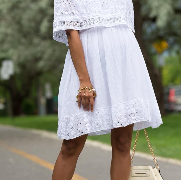 When you find the perfect white summer dress! 🙌 #OOTD  goo.gl/GE4EdP