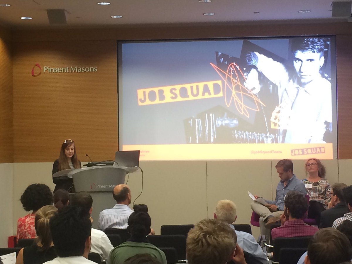 rassami's tweet photo. Laura Baines pitching @JobSquadTeam the @rightmove for temporary staff #4pt5 https://t.co/DDY5rJSG4s