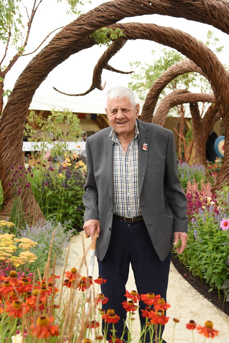 BlindVeterans's tweet photo. Here are some of our wonderful blind veterans visiting the #allaboutcommunity #rhshampton garden to see the handy crafts work they produced. https://t.co/z6oituO0t4