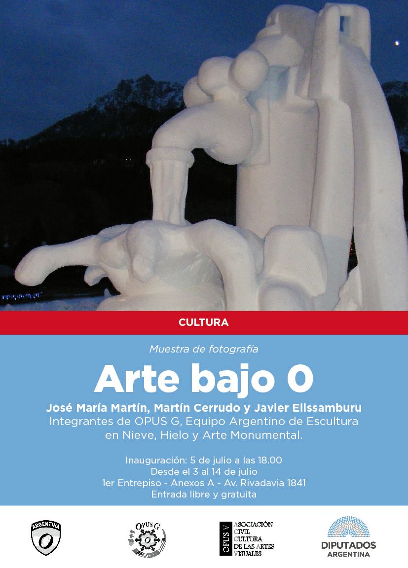 OlivaresHctor's tweet photo. Me visitaron los artistas 🇦🇷 #OpusG que realizan esculturas monumentales en nieve, reconocidas en el 🌎
Mañana inauguran su muestra en #HCDN https://t.co/5aAdenhaMX