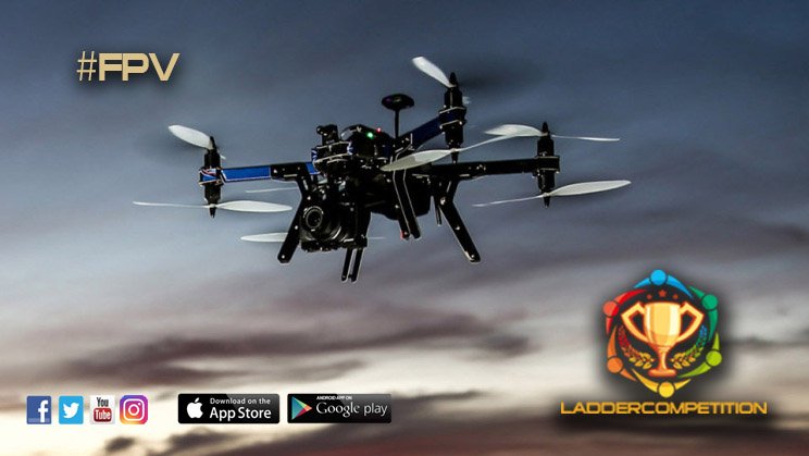 #Laddercompetition now supports #FPV (First Person View) Get ready for some #drone action and join a competition in your area!