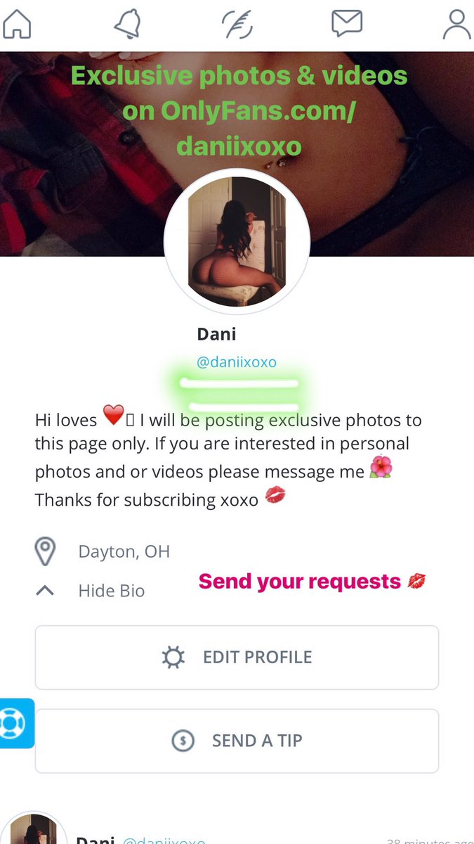 Onlyfans dani love Danielle @dani_love69