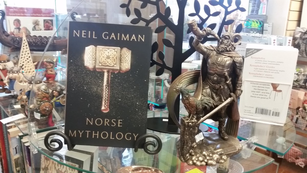 mattsjelin's tweet photo. @neilhimself found in Bayfield, WI at a Swedish giftshop called Joannes! https://t.co/h3gfyHIet9
