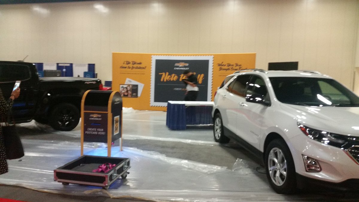 AlmaGCrossley's tweet photo. Visit us tomorrow at #LULAC17 #ChevyLULAC - we are getting ready! https://t.co/PykN5IAIJn