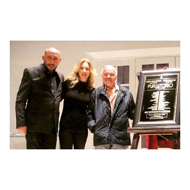 #JoseLuisCuevas en las 100 representaciones de #Purgatorio #UnNudoEnLaGarganta!!!! QEPD