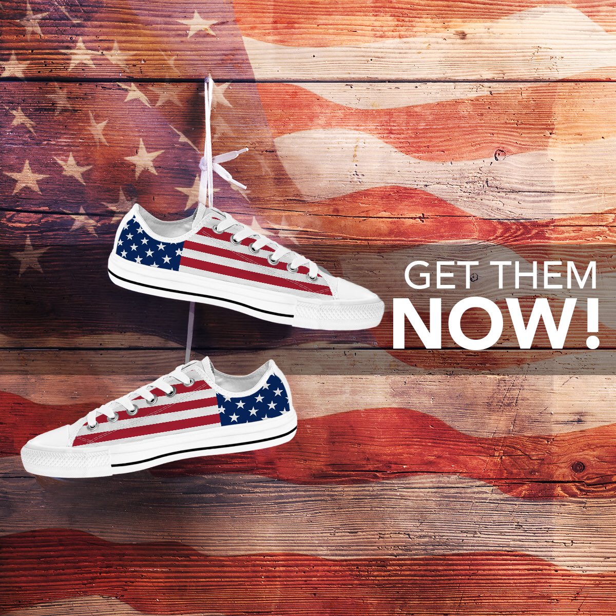 vipshopper101's tweet photo. Happy Fourth Of July Sale! Take 15% off Entire Store with code: USA1 Two days only!!! American Flag Shoe Collection now available! Shop Now https://t.co/1SkSE8Ub0J
