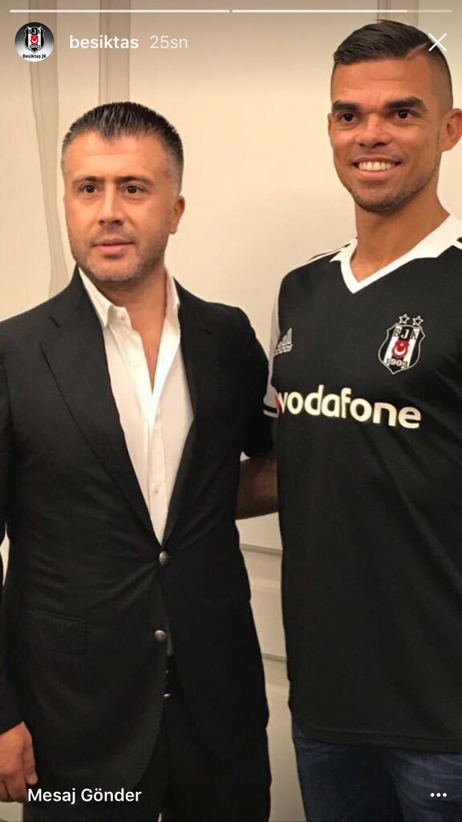 firatgunayer's tweet photo. Pepe,Beşiktaş'ta.. https://t.co/NILUeVwRAx