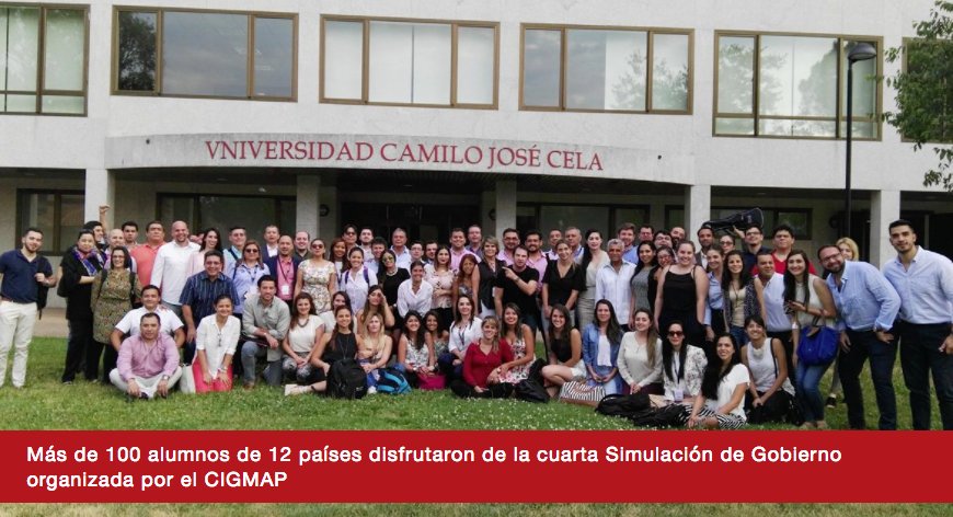 masterpolitica's tweet photo. Noticia: Más de 100 alumnos de 12 países disfrutaron de la "IV Simulación de Gobierno" #SimCigmap17 #Compol https://t.co/jLryUajMxu https://t.co/twqwTx4rI2