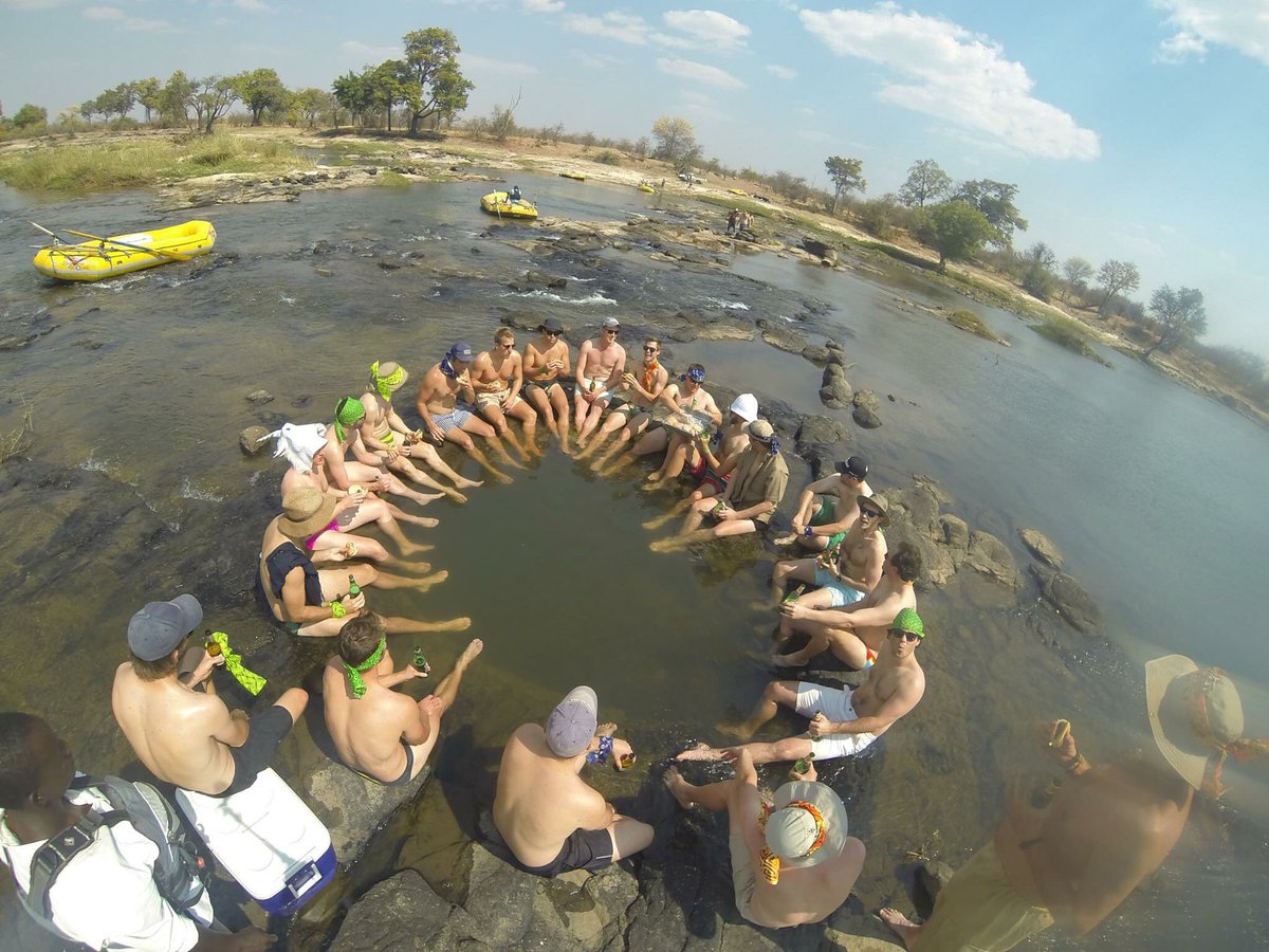 Destination_Zim's tweet photo. For #hen & #bachelor parties, think #VictoriaFalls #off2Explore https://t.co/pLTLn0q1Fr #Zimbabwe https://t.co/5kyupXxA4P