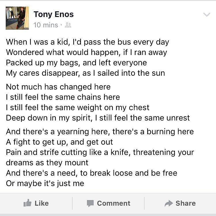 tonyenos's tweet photo. #free #freedom #growingupgay #growingupmixed #anxiety #depression #ptsd #twospirit #philly #lgbtq #lgbtq2s #bullyi… https://t.co/CP5SIgZf3i https://t.co/PaVwshQNRe