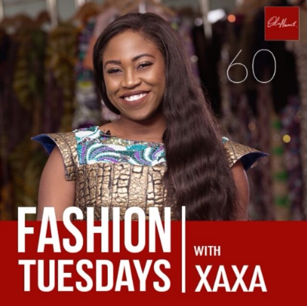 bellanaija's tweet photo. Watch Odio Mimonet’s New Vlog Series “Fashion Tuesday” as Xaxa talks Haute Couture https://t.co/umSQMFw9Lf #BN_TV https://t.co/d2rivJo05k