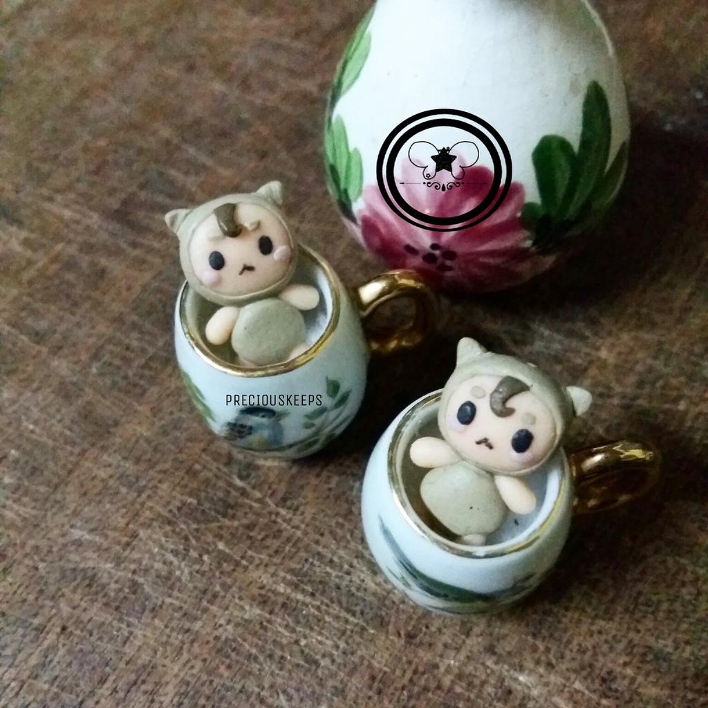 Coffee everyone? 😁 Our tiniest Mr. Buckwheat is here!! get yours for only 120php **limited time only** Size: 2.5 cm 

#goblin #Mrbuckwheat