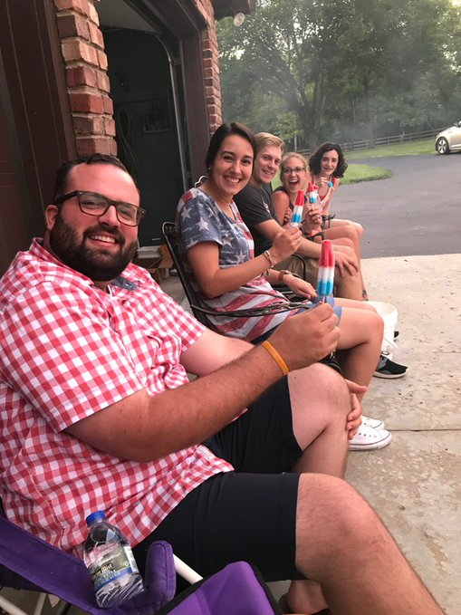 drewscates's tweet photo. Nothin says Fourth of July like some bomb pops! #Merica #frozenfreedom @kristin_scates https://t.co/c0S9fLG8kb