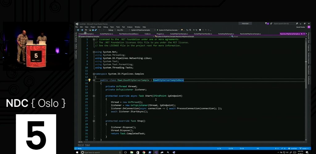 VisualStudio's tweet image. From @NDC_Conferences, @JonGalloway talks us through the current thinking for the future of @ASPNET Core, beyond 2.0 msft.social/X4RFfF