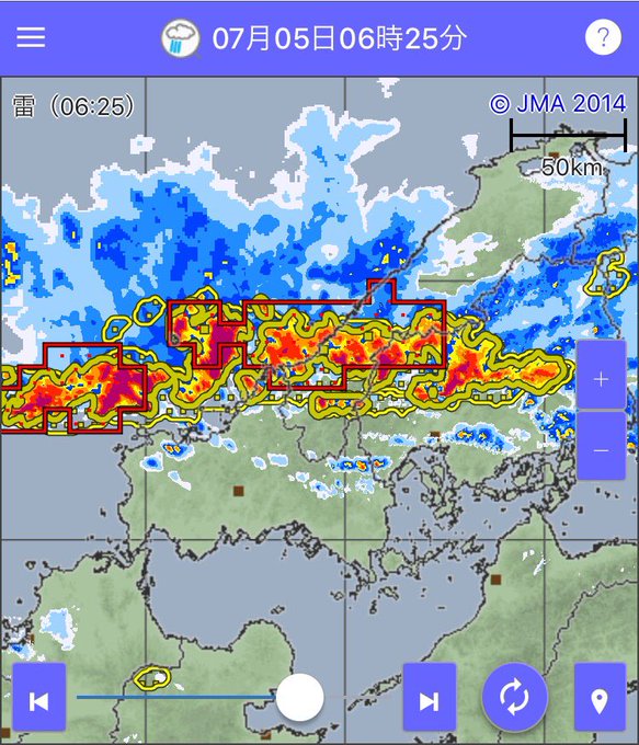 雨でなく水が降る!恐怖の【線状降水帯】今回の経過とその ...