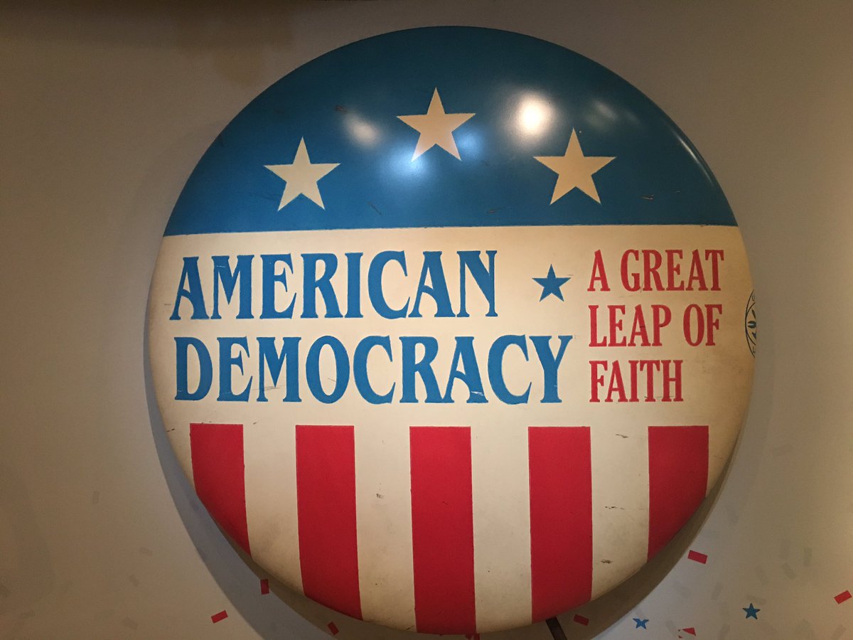 _aurora_eve's tweet photo. "American Democracy: A Great Leap of Faith" #myfavoriteexhibit @amhistorymuseum https://t.co/S5IIYefo12