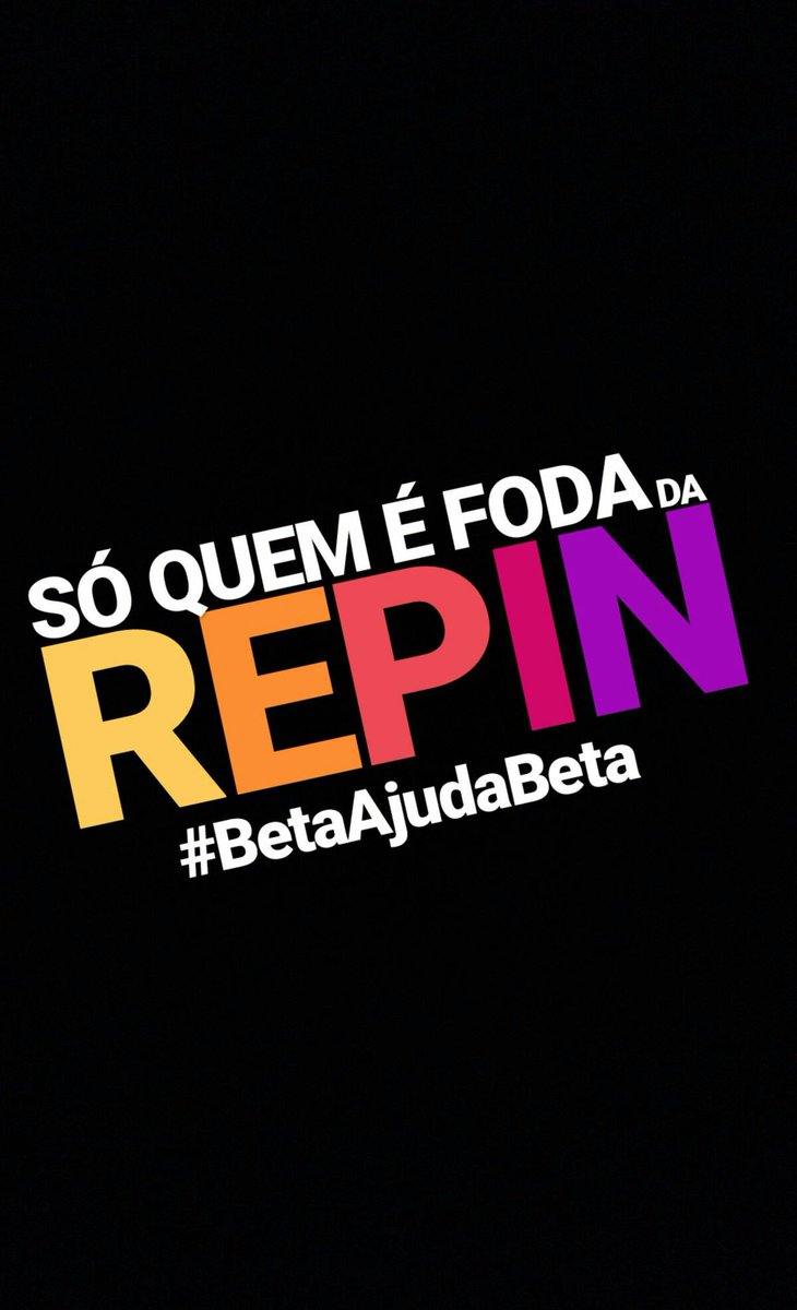 sigo todos BETAS D VOLTA br.pinterest.com/glaydsoncabele…